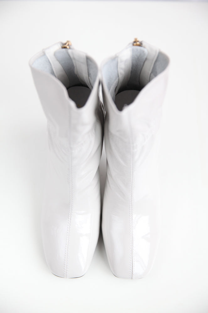 Sabrina boots in Silver white - FINAL SALE
