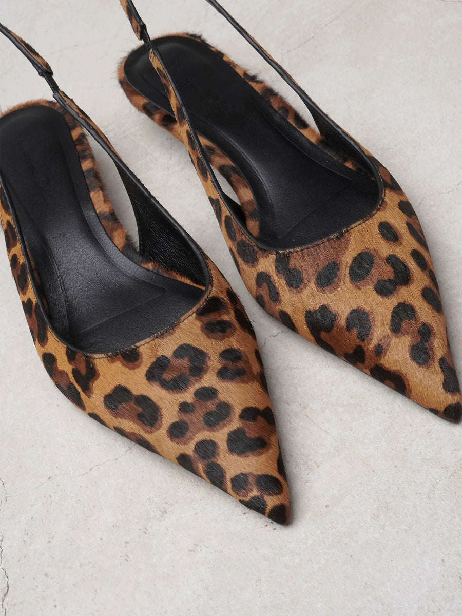 Mija leopard kitten heels