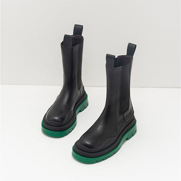 Luka boots green lug