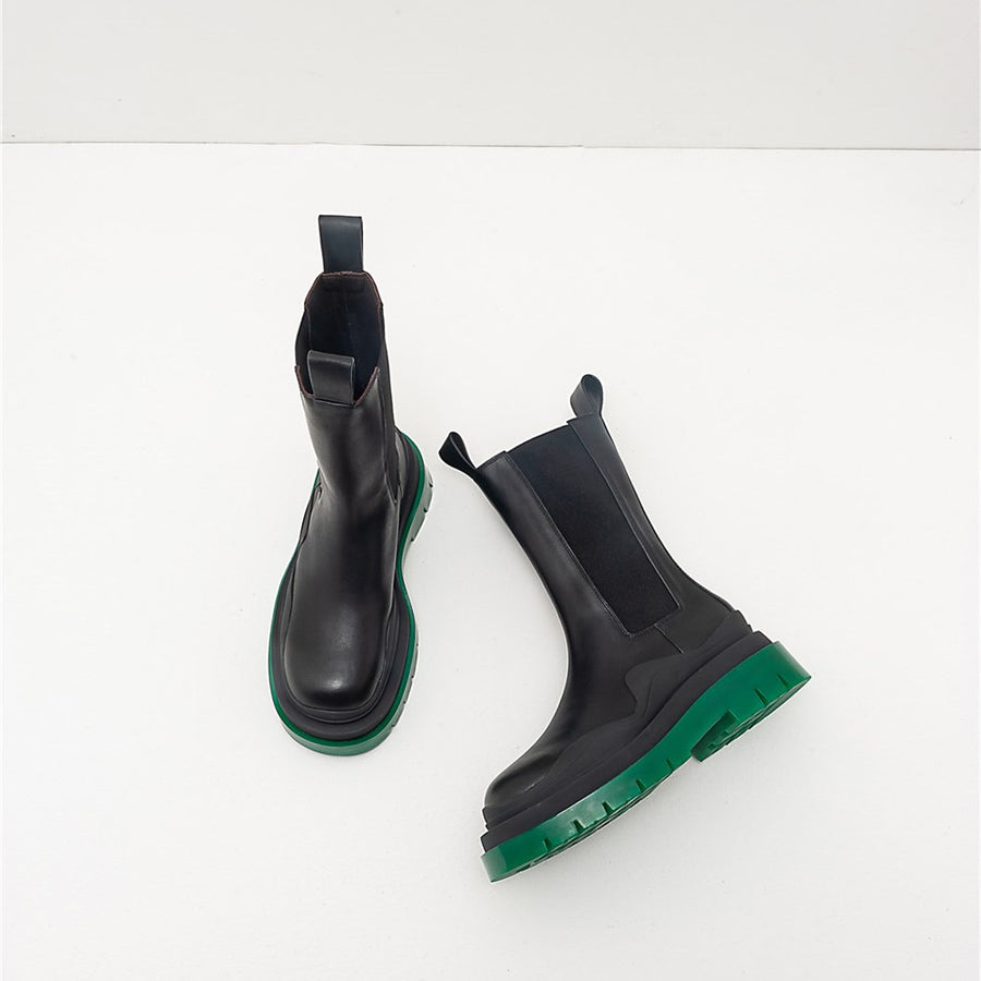 Luka boots green lug