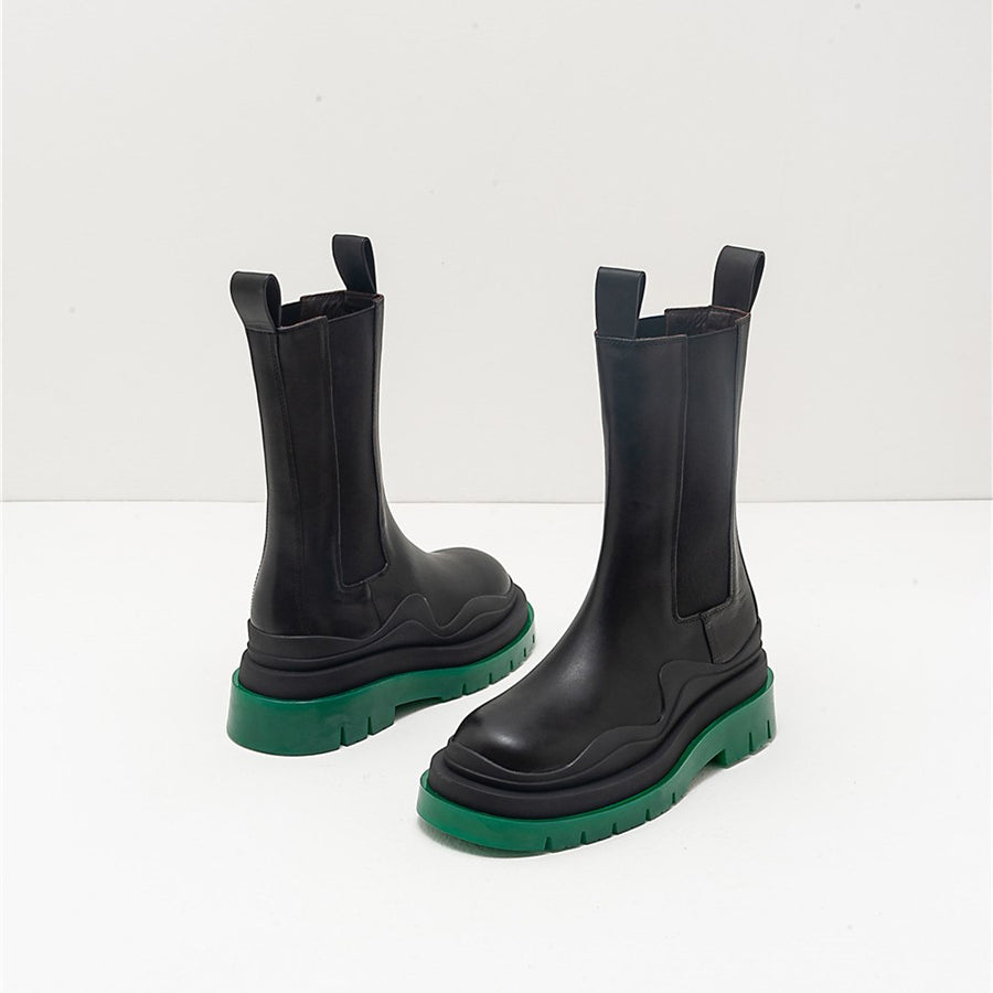 Luka boots green lug