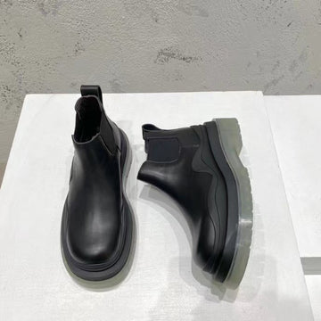 Nieo ankle boots translucent sole