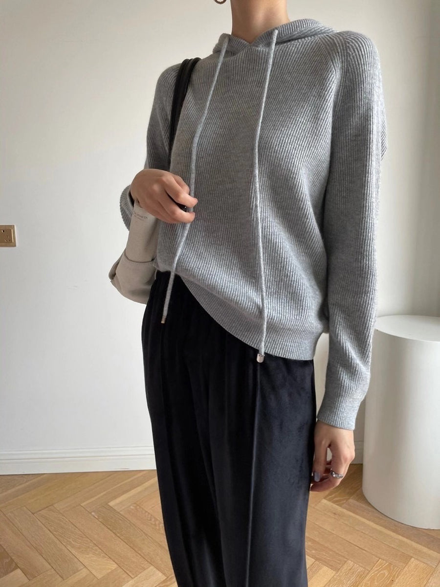 Grey Hoodie sweater