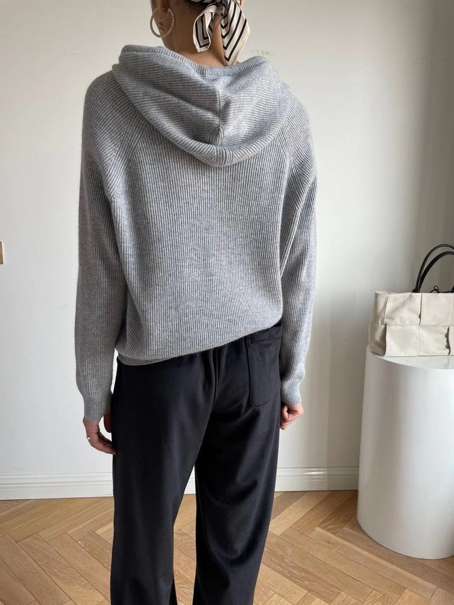 Grey Hoodie sweater