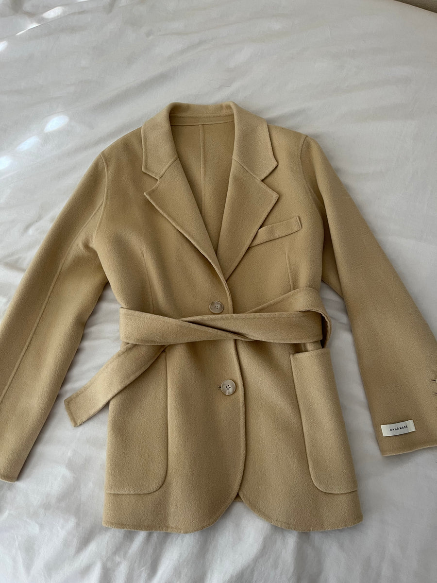 Belted Blazer Jacket