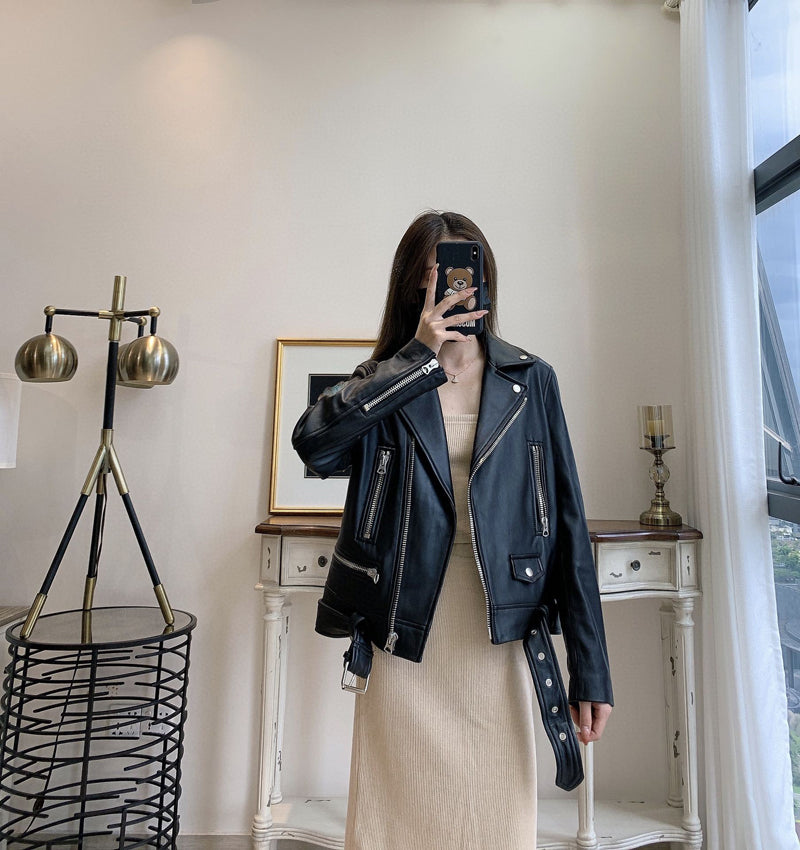 Luisa leather jacket