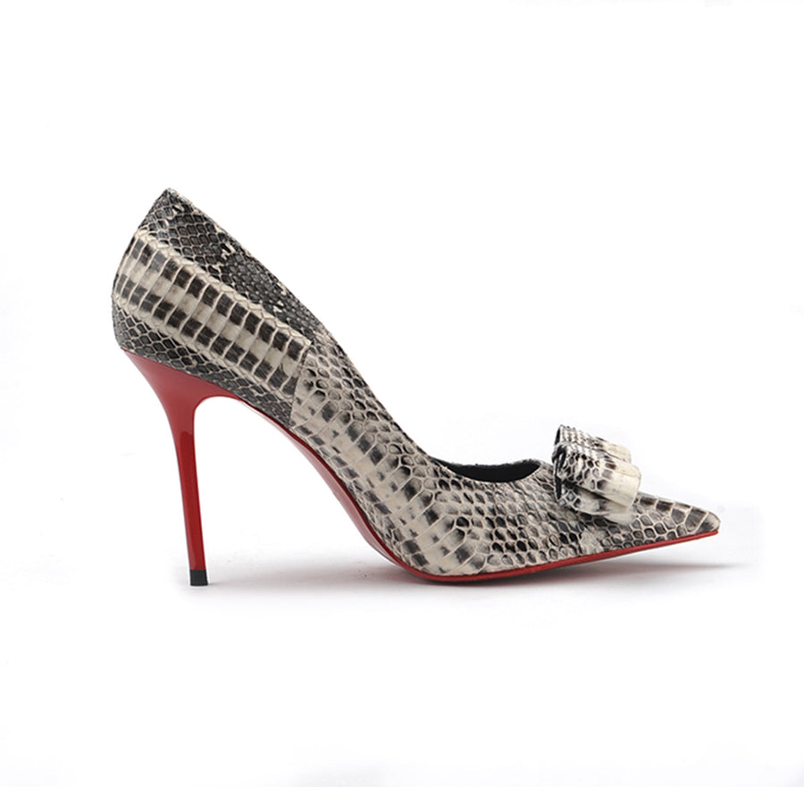 Krush Snakeskin Heels