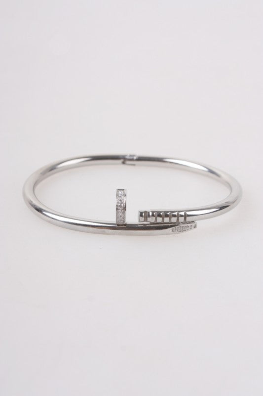Jelly Love bracelet in silver